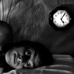 sleep problem image with clock