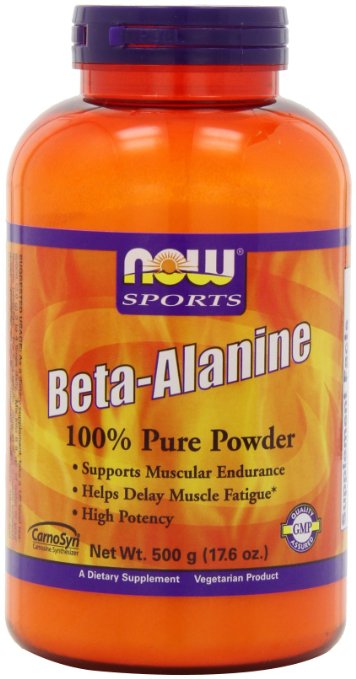 beta alanine powder NOW