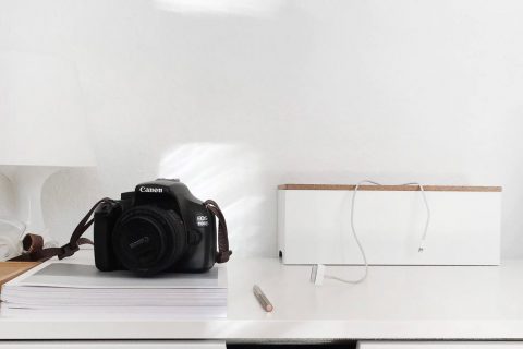 Camera on a Desk