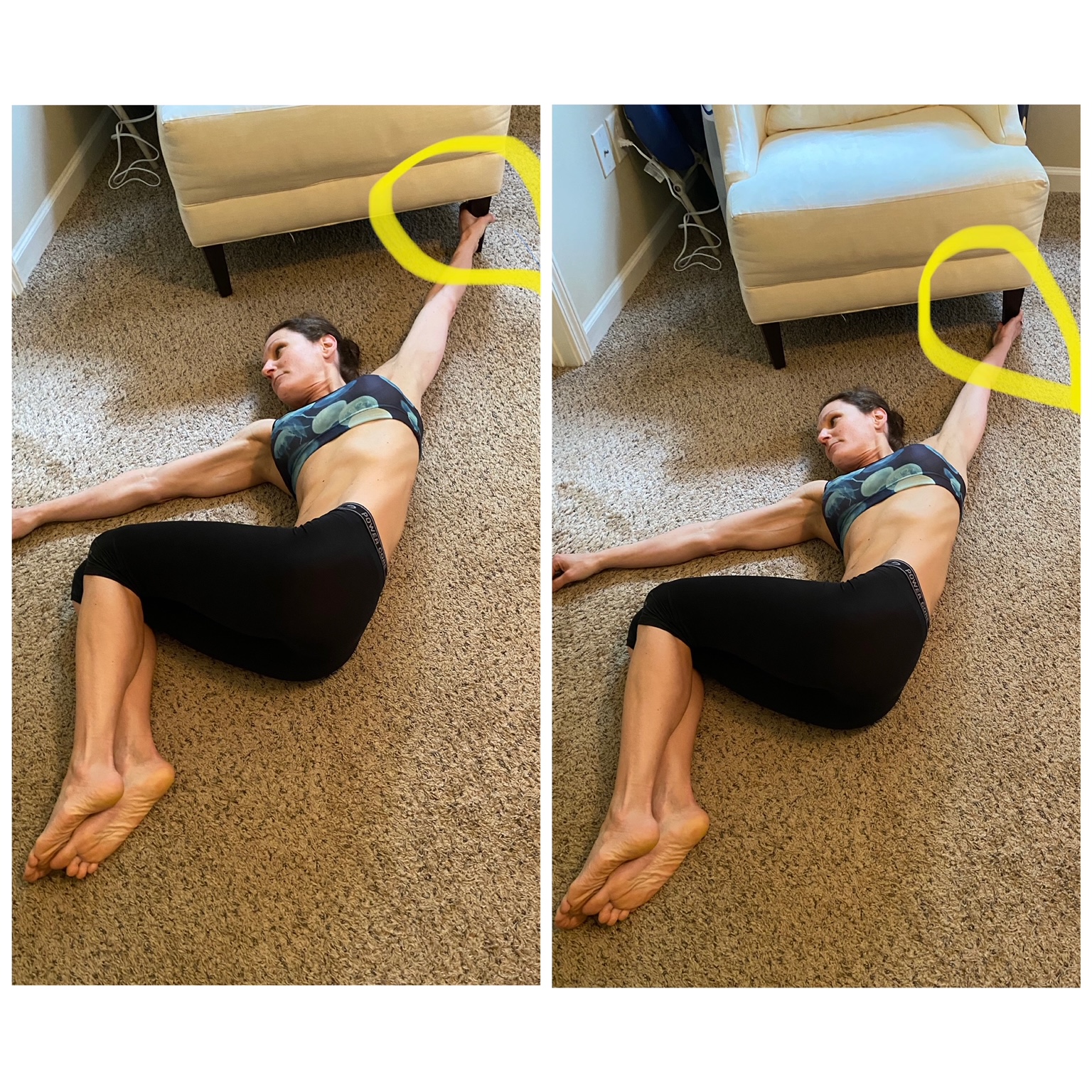 Lying Posture Stretch For Chest With Twist – Energy Fitness