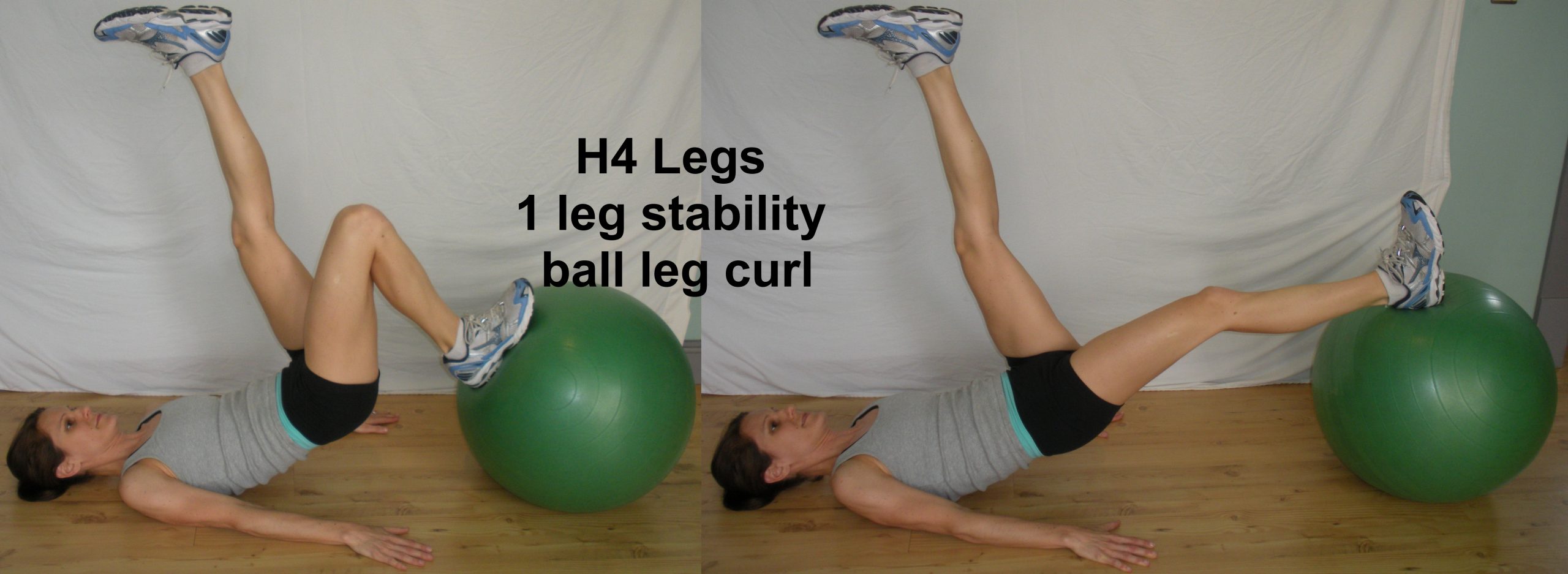 Swiss Ball Hamstring Curls 6105